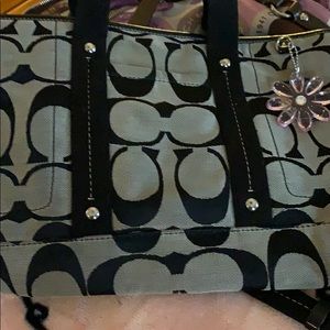 Coach Medium Sized Tote Bag Good Condition